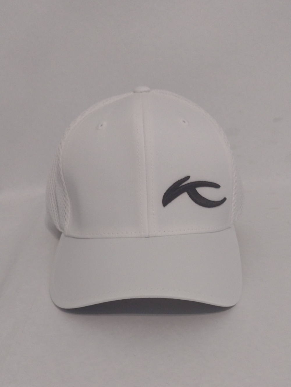 KJUS Men’s White Flexfit Baseball Cap (J1247)